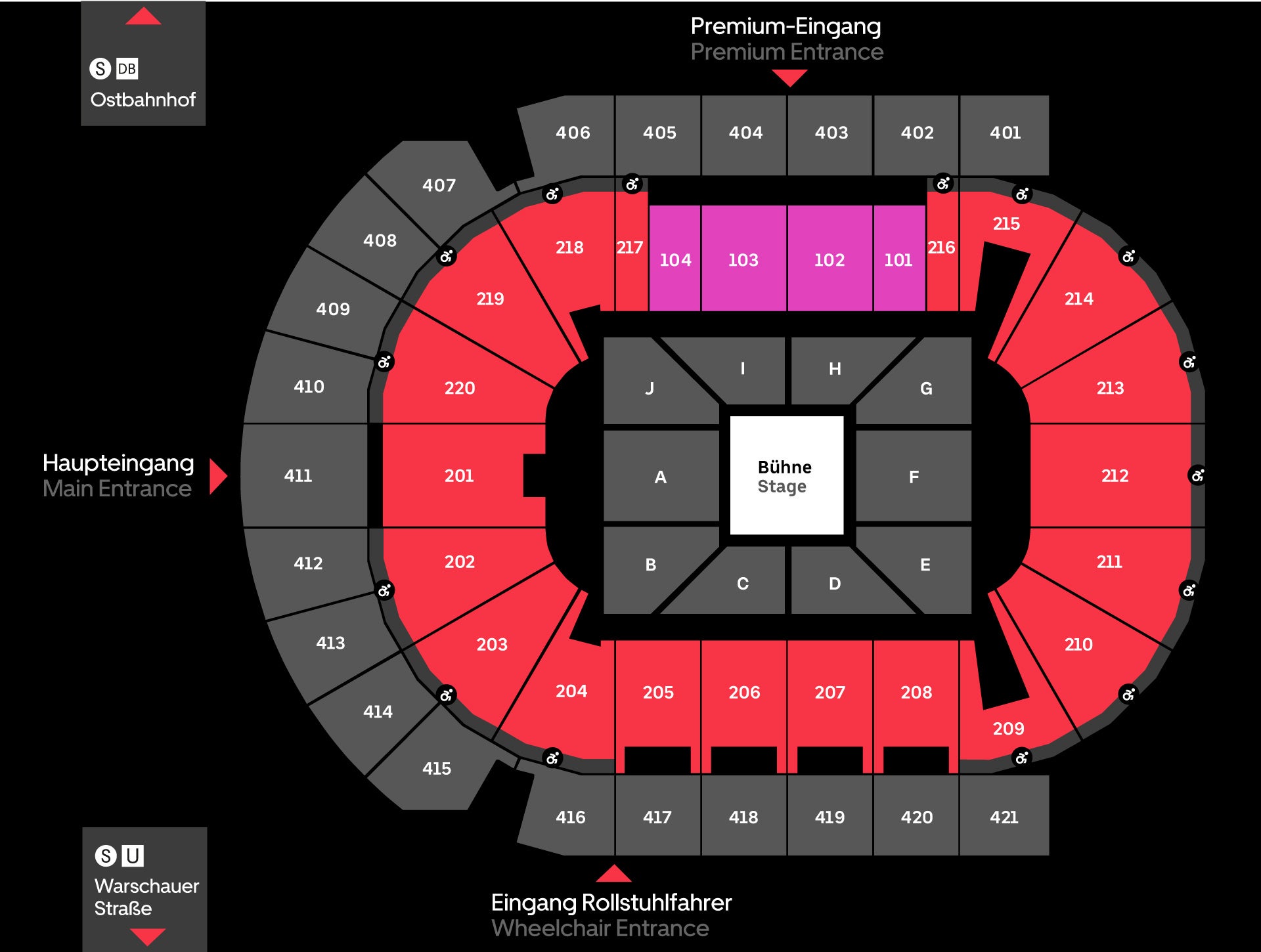 Saalpl ne Uber Arena