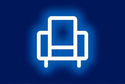 American Express Lounge Sessel