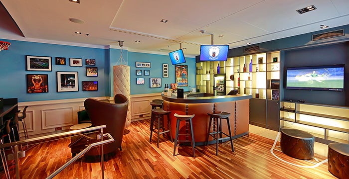 Blick in die Sportsbar